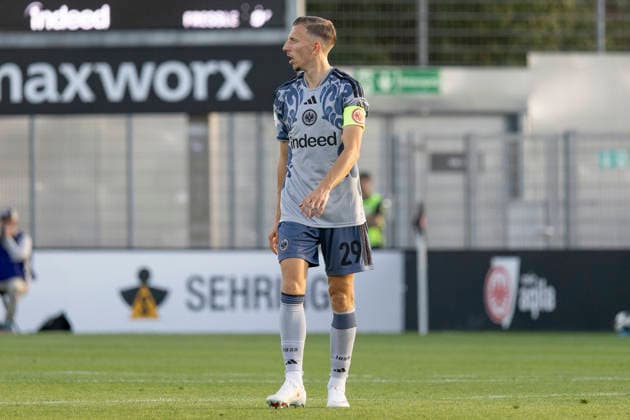 Regionalliga Southwest: Eintracht Frankfurt II vs. FC Astoria Walldorf, September 4, 2026 Nico Ochojski Eintracht Frankfurt II 29, cutout, portrait, Eintracht Frankfurt II vs. FC Astoria Walldorf, Dreieich, Maxworx Sportpark, September 4, 2026 Copyright: xBEAUTIFULxSPORTS Gawlikx
