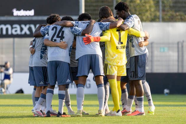 Regionalliga Southwest: Eintracht Frankfurt II vs. FC Astoria Walldorf, September 4, 2026; Eintracht Frankfurt II squad, Eintracht Frankfurt II vs. FC Astoria Walldorf, Dreieich, Maxworx Sportpark, September 4, 2026 Copyright: xBEAUTIFULxSPORTS Gawlikx