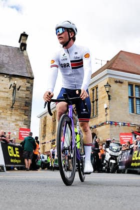 2026 Lloyds Tour of Britain Men Picture by Alex Whitehead SWpix.com - 05 09 2026 - Cycling - UCI ProSeries - 2026 Lloyds Tour of Britain Men - Stage 4: Helmsley to Leyburn (165.8km) - Micheal Ben Wiggins (Great Britain national team, Nationalteam Copyright: x xSWpix.comx(t axPhotographyxHubxLtd)xAlexxWhitehead SWpix.comx SWP-3030-22378