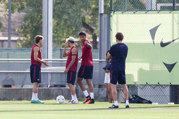 September 5, 2026, Sant Joan Despi, Barcelona, Spain: Rodri during the training day of FC Barcelona, Barca ahead the Spanish League, Laliga EA Sports, football match against Valencia CF at Ciudad Esportiva Joan Gamper on September 05, 2026 in Sant Joan Despi, Barcelona, Spain. Sant Joan Despi Spain - ZUMAa181 20260905_zaa_a181_029 Copyright: xJavierxBorregox