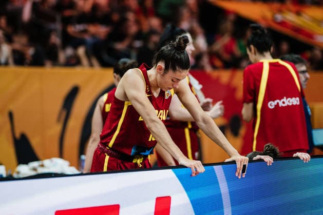 2026 FIBA Women’s Basketball World Cup: Mali vs. Spain, September 5, 2026; Maria Conde (Spain), 10, disappointed; Basketball, FIBA Women’s Basketball World Cup 2026, Group Stage, Group A, Matchday 2: Mali vs. Spain on September 5, 2026, at the Max Schmeling Halle, Berlin Copyright: xBEAUTIFULxSPORTS Tonhäuserx