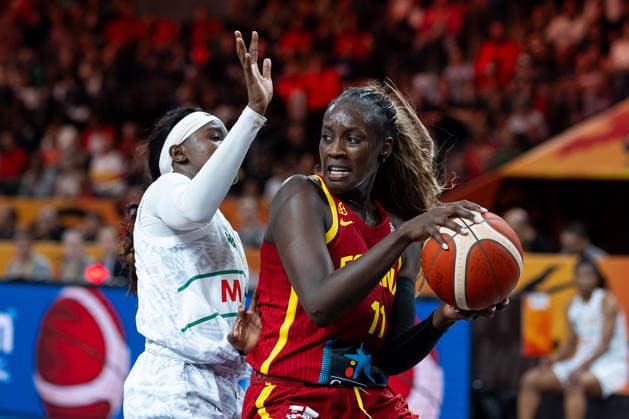 Awa Fam Spain, 11 on the Ball, GER, Mali vs. Spain, Basketball, 2026 FIBA Women’s World Cup, Group Stage, Matchday 2, September 5, 2026, GER, Mali vs. Spain, Basketball, 2026 FIBA Women’s World Cup, Group Stage, Matchday 2, September 5, 2026, Berlin Copyright: xEibner-Pressefoto MaxxVincenx EP_MVN