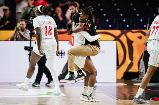 2026 FIBA Women’s Basketball World Cup: Mali vs. Spain, September 5, 2026—Mali defeats Spain; here is Maimouna Haidara of Mali, No. 10, FIBA Women’s Basketball World Cup 2026, group stage, Group A, Matchday 2: Mali vs. Spain on September 5, 2026, at the Max Schmeling Halle, Berlin Copyright: xBEAUTIFULxSPORTS Tonhäuserx