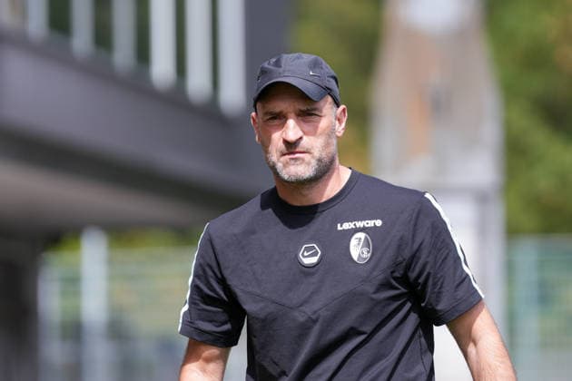 Bernhard Weis, SC Freiburg II, Coach, Germany, Soccer, Regionalliga Südwest, Matchday 5, 2026–2027, SC Freiburg II vs. TSV Steinbach Haiger, September 5, 2026, Dreisamstadion, Freiburg, Dreisamstadion, Freiburg, Baden-Württemberg, Germany Copyright: xArnexAmbergx