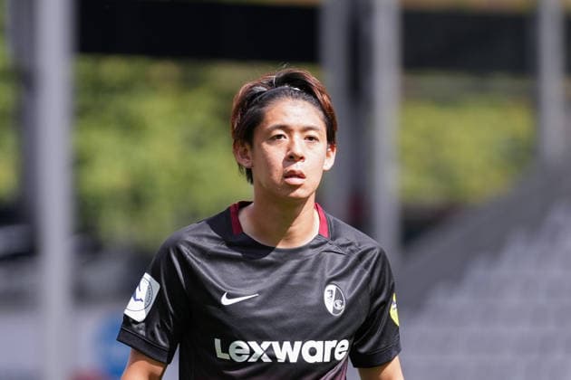 Rihito Yamamoto, SC Freiburg II, 24, Germany, soccer, Regionalliga Südwest, Matchday 5, 2026–2027, SC Freiburg II vs. TSV Steinbach Haiger, September 5, 2026, Dreisamstadion, Freiburg, Dreisamstadion, Baden-Württemberg, Germany Copyright: xArnexAmbergx