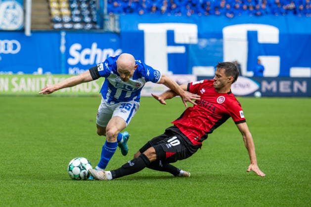 Football, 3rd Division, Hansa Rostock v SV Wehen Wiesbaden