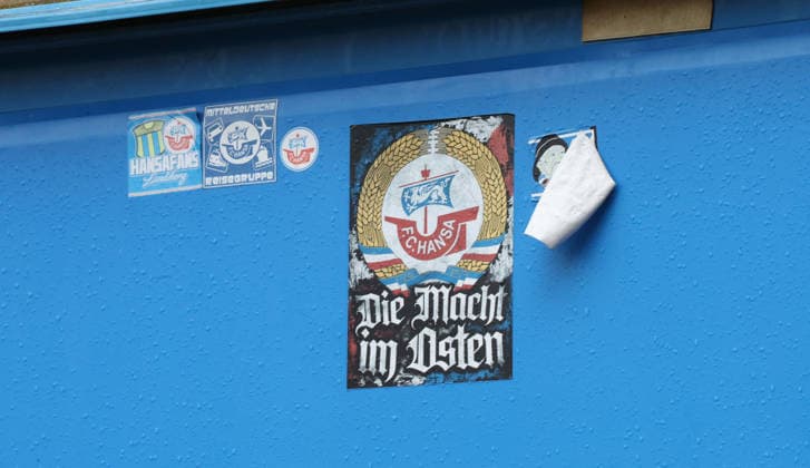 FC Hansa Rostock vs. Wehen Wiesbaden, Rostock, September 5, 2026, Soccer 3rd Division: FC Hansa Rostock vs. Wehen Wiesbaden Sticker at the Ostseestadion during the FC Hansa Rostock game, Rostock Ostseestadion, Mecklenburg-Western Pomerania, Germany