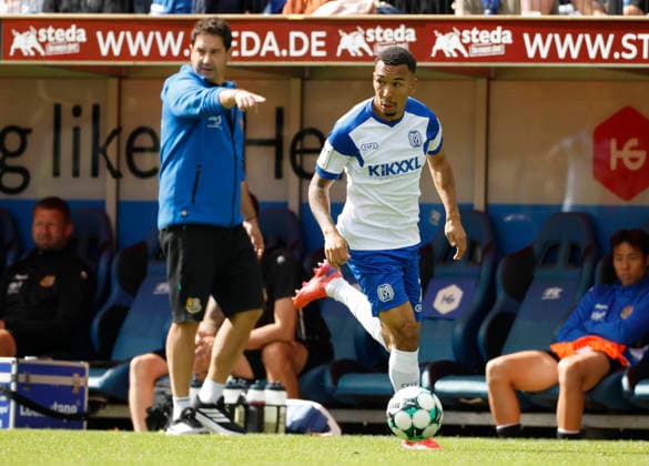 September 5, 2026, Hänsch Arena, Meppen, GER, 3rd Division, Matchday 4: SV Meppen vs. 1 FC Saarbrücken, Oliver Schmitt SV Meppen 7 DFL REGULATIONS PROHIBIT ANY USE OF PHOTOGRAPHS AS IMAGE SEQUENCES AND OR QUASI-VIDEO Meppen, Lower Saxony, Hänsch Arena