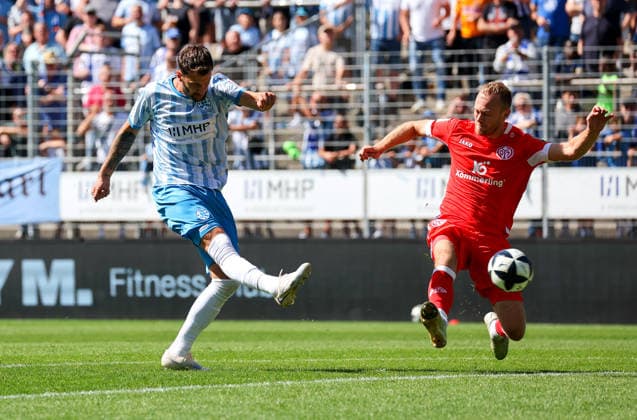 September 5, 2026, Germany, Stuttgart, Soccer, Regionalliga Südwest, SV Stuttgarter Kickers vs. 1. FSV Mainz 05 II, Dejan Bozic (Kickers)