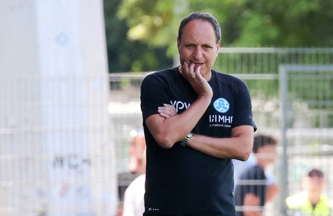 September 5, 2026, Germany, Stuttgart, Soccer, Regionalliga Südwest, SV Stuttgarter Kickers vs. 1. FSV Mainz 05 II, Kickers Coach Holger Bachthaler