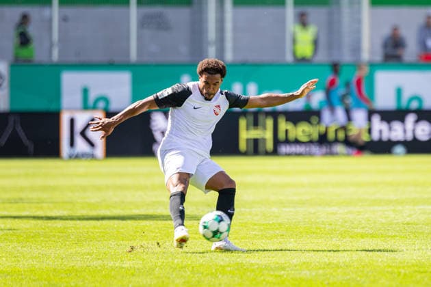 Kwasi Okyere Wriedt, TSV Havelse, 11 GER, SC Preussen Münster vs. TSV Havelse, Soccer, 3rd Division, Matchday 4, 2026–2027 Season, September 5, 2026 DFL regulations prohibit any use of photographs as image sequences and or quasi-video GER, SC Preussen Münster vs. TSV Havelse, soccer, 3. Liga, Matchday 4, 2026–2027 season, September 5, 2026, Münster Copyright: xEibner-Pressefoto JanxRollingerx EP_JSK