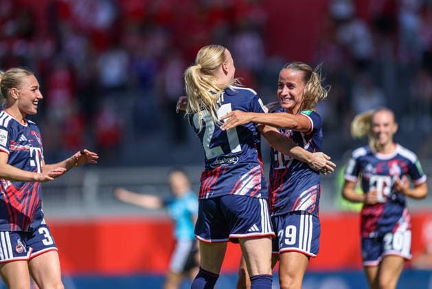 GER, Mainz, FSV Mainz 05 vs 1. FC Köln, Google Pixel Frauen Bundesliga, Fussball, DFB, Spielzeit 2026 2027, Bruchwegstadion, 3. Spieltag im Bild: Vanessa Leimenstoll (FC Köln Frauen 29), Tor, Jubel und Freude, Emotionen, 0:3 DFB DFL REGULATIONS PROHIBIT ANY USE OF PHOTOGRAPHS AS IMAGE SEQUENCES AND OR QUASI-VIDEO, 05.09.2026 *** GER, Mainz, FSV Mainz 05 vs. 1. FC Köln, Google Pixel Women s Bundesliga, Soccer, DFB, 2026–2027 Season, Bruchwegstadion, Matchday 3 in Pictures: Vanessa Leimenstoll (FC Köln Women), 29, Goal, Celebration and joy, emotions, 0–3 DFB DFL regulations prohibit any use of photographs as image sequences and or quasi-video, September 5, 2026 Copyright: HMBxMedia HendrikxHamelau