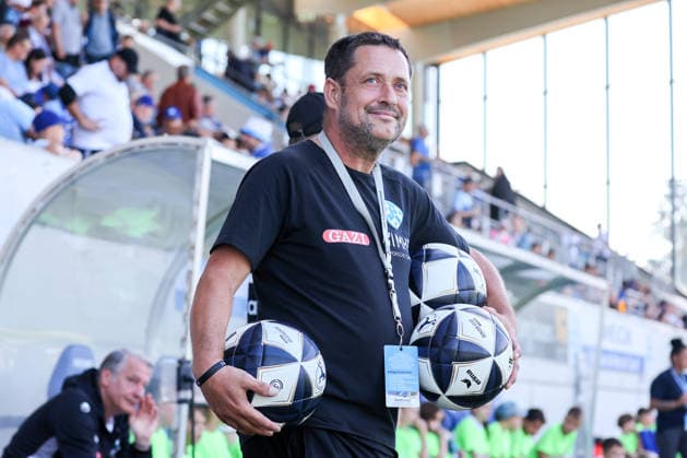 September 5, 2026, Germany, Stuttgart, Soccer, Regionalliga Southwest, SV Stuttgarter Kickers vs. 1. FSV Mainz 05 II, Equipment Manager Dieter Kerschstein, Kickers