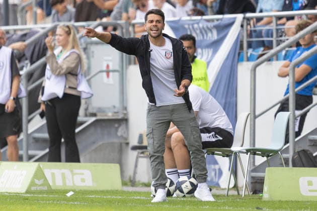 Regionalliga Southwest: FSV Frankfurt vs. Kickers Offenbach, September 5, 2026; Victor Kleinhenz, Coach of FSV Frankfurt, f, FSV Frankfurt vs. Kickers Offenbach, Frankfurt, BBBank Arena, September 5, 2026 Copyright: xBEAUTIFULxSPORTS Gawlikx