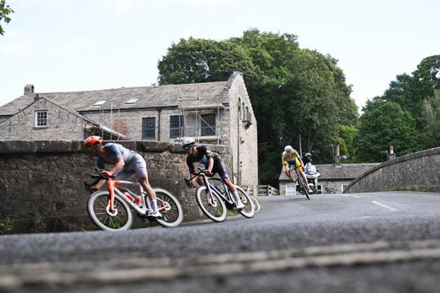 2026 Lloyds Tour of Britain Men Picture by Zac Williams SWpix.com - 05 09 2026 - Cycling - UCI ProSeries - 2026 Lloyds Tour of Britain Men - Stage 4: Helmsley to Leyburn (165.8km) - the breakaway Cycling Copyright: x xSWpix.comx(t axPhotographyxHubxLtd)xZacxWilliams SWpix.comx SWP-3030-22437