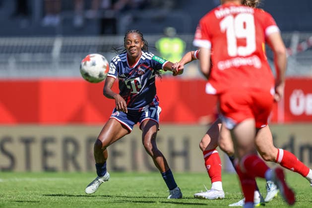 GER, Mainz, FSV Mainz 05 vs 1. FC Köln, Google Pixel Frauen Bundesliga, Fussball, DFB, Spielzeit 2026 2027, Bruchwegstadion, 3. Spieltag im Bild: Lydia Andrade (FC Köln Frauen 17) DFB DFL REGULATIONS PROHIBIT ANY USE OF PHOTOGRAPHS AS IMAGE SEQUENCES AND OR QUASI-VIDEO, 05.09.2026 *** GER, Mainz, FSV Mainz 05 vs. 1. FC Köln, Google Pixel Women s Bundesliga, Soccer, DFB, 2026–2027 Season, Bruchwegstadion, Matchday 3 in Pictures: Lydia Andrade, FC Köln Women’s Team, 17. DFB DFL regulations prohibit any use of photographs as image sequences and or quasi-video, September 5, 2026 Copyright: HMBxMedia HendrikxHamelau
