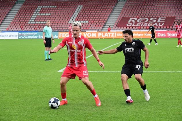 Football, RL South-West, KSV Hessen Kassel v SV Sandhausen