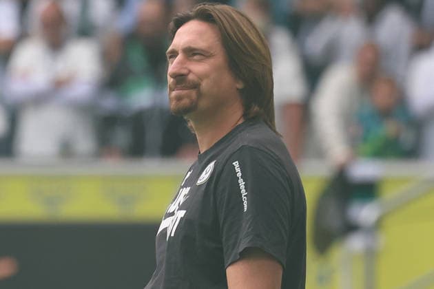 05.09.2026, xrekx, Fussball 1.Bundesliga, Borussia Moenchengladbach - SV Elversberg v.l. Vincent Wagner Trainer (SV 07 Elversberg) (DFL DFB REGULATIONS PROHIBIT ANY USE OF PHOTOGRAPHS as IMAGE SEQUENCES and or QUASI-VIDEO) Moenchengladbach *** September 5, 2026, xrekx, Soccer, Bundesliga 1, Borussia Mönchengladbach vs. SV Elversberg, Vincent Wagner, Coach of SV 07 Elversberg. DFL and DFB regulations prohibit any use of photographs as image sequences and or quasi-video. Mönchengladbach