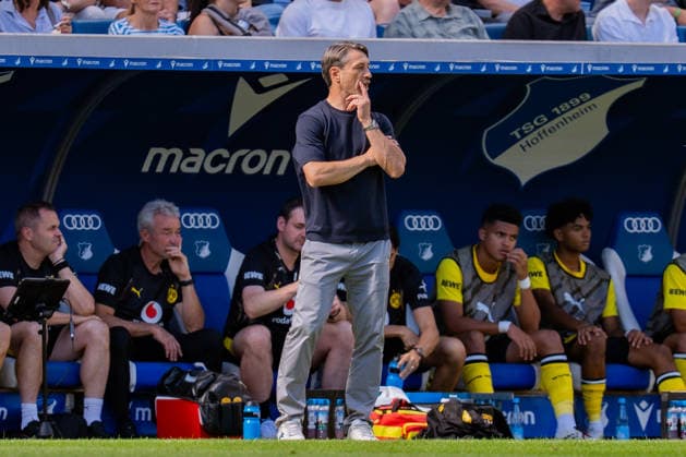 1. Bundesliga, 2. Spieltag, TSG 1899 Hoffenheim vs. Borussia Dortmund am 05.09.2026 Niko Kovac WICHTIGER HINWEIS: Gemäß den Vorgaben der DFL und des DFB ist es untersagt, in dem Stadion und oder vom Spiel angefertigte Fotoaufnahmen in Form von Sequenzbildern und oder videoähnlichen Fotostrecken zu verwerten bzw. verwerten zu lassen. *** Bundesliga 1, Matchday 2, TSG 1899 Hoffenheim vs. Borussia Dortmund on September 5, 2026 Niko Kovac IMPORTANT NOTICE In accordance with DFL and DFB regulations, it is prohibited to use or allow the use of photographs taken in the stadium and or during the game in the form of sequential images and or video-like photo series Copyright: xBahhoxKarax