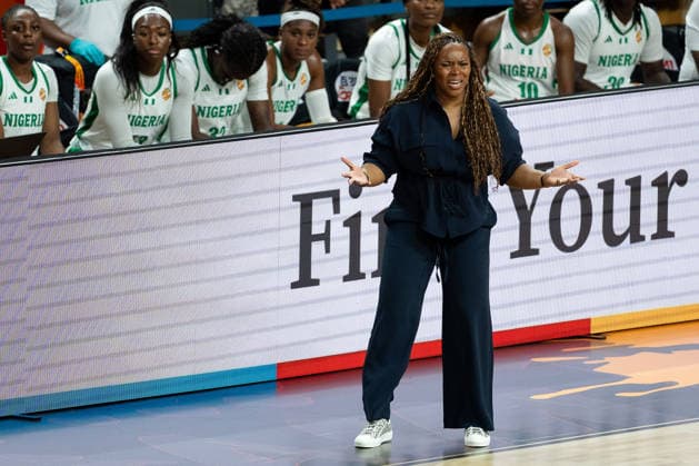Rena Wakama, Nigeria, Coach, GER, Nigeria vs. Hungary, Basketball, 2026 FIBA Women’s World Cup, Group Stage, Matchday 2, September 5, 2026, GER, Nigeria vs. Hungary, Basketball, 2026 FIBA Women’s World Cup, Group Stage, Matchday 2, September 5, 2026, Berlin Copyright: xEibner-Pressefoto MaxxVincenx EP_MVN