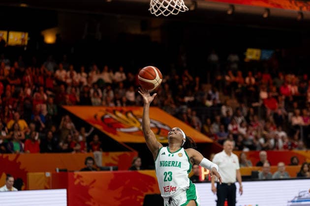 Ezinne Kalu of Nigeria, 23, making a layup, GER, Nigeria vs. Hungary, Basketball, 2026 FIBA Women s World Cup, Group Stage, Matchday 2, September 5, 2026, Germany, Nigeria vs. Hungary, Basketball, 2026 FIBA Women’s World Cup, Group Stage, Matchday 2, September 5, 2026, Berlin Copyright: xEibner-Pressefoto MaxxVincenx EP_MVN