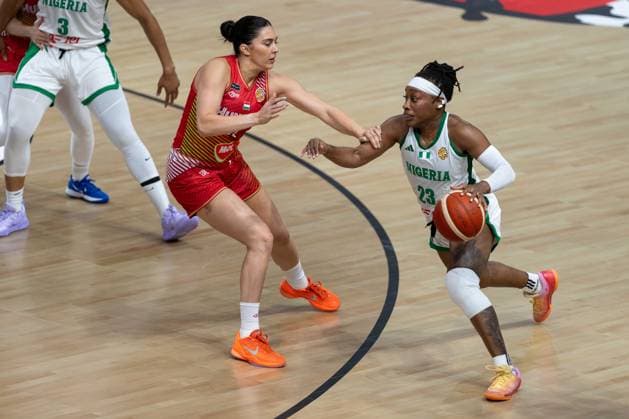 Ezinne Kalu of Nigeria, 23, dribbling, GER, Nigeria vs. Hungary, Basketball, 2026 FIBA Women’s World Cup, Group Stage, Matchday 2, September 5, 2026, GER, Nigeria vs. Hungary, Basketball, 2026 FIBA Women’s World Cup, Group Stage, Matchday 2, September 5, 2026, Berlin Copyright: xEibner-Pressefoto MaxxVincenx EP_MVN