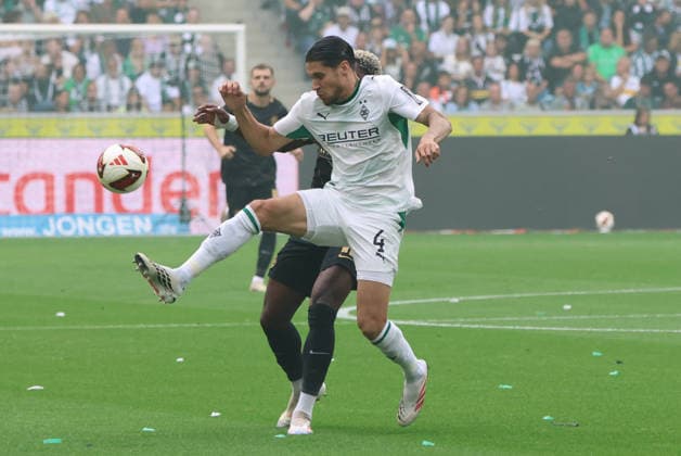 05.09.2026, Fussball, Herren, 1. Bundesliga, Saison 2026 2027, Borussia Mönchengladbach - SV 07 Elversberg, Kevin Diks (Borussia Mönchengladbach) Mönchengladbach Ista-Borussia-Park Nordrhein-Westfalen Deutschland (DEU) *** September 5, 2026, Soccer, Men s, Bundesliga 1, 2026–2027 Season, Borussia Mönchengladbach vs. SV 07 Elversberg, Kevin Diks, Borussia Mönchengladbach, Mönchengladbach, Ista, Borussia Park, North Rhine-Westphalia, Germany, DEU Copyright: xSebastianxBachx