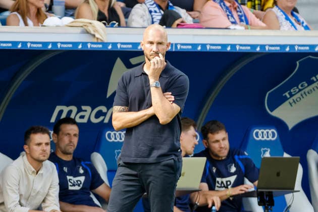 Christian Ilzer (TSG Hoffenheim, Trainer) , Deutschland, Fussball, 1. Bundesliga, 2.Spieltag, 2026 2027, TSG Hoffenheim vs. Borussia Dortmund, 05.09.2026, Sinsheim SNP Arena Deutschland *** Christian Ilzer, TSG Hoffenheim, Coach, Germany, Soccer, Bundesliga 1, Matchday 2, 2026–2027, TSG Hoffenheim vs. Borussia Dortmund, September 5, 2026, Sinsheim SNP Arena, Germany Copyright: xGrantxHubbsx