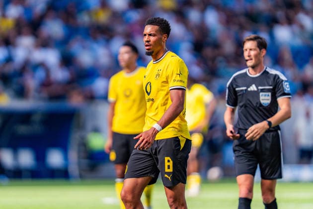 1. Bundesliga, 2. Spieltag, TSG 1899 Hoffenheim vs. Borussia Dortmund am 05.09.2026 Felix Nmecha WICHTIGER HINWEIS: Gemäß den Vorgaben der DFL und des DFB ist es untersagt, in dem Stadion und oder vom Spiel angefertigte Fotoaufnahmen in Form von Sequenzbildern und oder videoähnlichen Fotostrecken zu verwerten bzw. verwerten zu lassen. *** Bundesliga 1, Matchday 2, TSG 1899 Hoffenheim vs. Borussia Dortmund on September 5, 2026 Felix Nmecha IMPORTANT NOTICE In accordance with the guidelines of the DFL and the DFB, it is prohibited to use or allow the use of photographs taken in the stadium and or during the game in the form of sequential images and or video-like photo series Copyright: xBahhoxKarax
