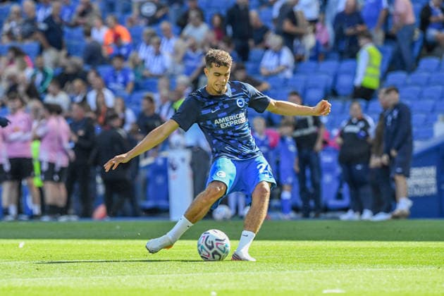 Brighton and Hove Albion v Leeds United, Premier League Yasin Ayari Midfielder of Brighton and Hove Albion warms up before the Premier League match between Brighton and Hove Albion and Leeds United at the American Express Stadium, Brighton and Hove, UK on 5 September 2026. Brighton and Hove American Express Stadium East Sussex UK Editorial use only DataCo restrictions apply See www.football-dataco.com , Copyright: xJeffxMoodx PSI-24837-0025