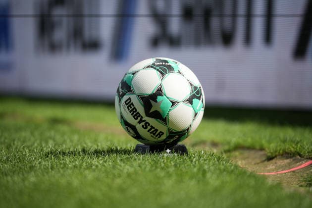Germany 3rd Division 2026–2027, Matchday 4: SC Preußen Münster vs. TSV Havelse, Saturday, September 5, 2026, LVM Preußenstadion, Münster, North Rhine-Westphalia, Germany; Match Ball Copyright: xMerlexKölkingx