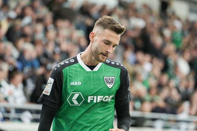 Germany 3rd Division 2026–2027, Matchday 4: SC Preußen Münster vs. TSV Havelse, Saturday, September 5, 2026, LVM Preußenstadion, Münster, North Rhine-Westphalia, Germany; Felix Higl, SC Preußen Münster, 33 Copyright: xMerlexKölkingx