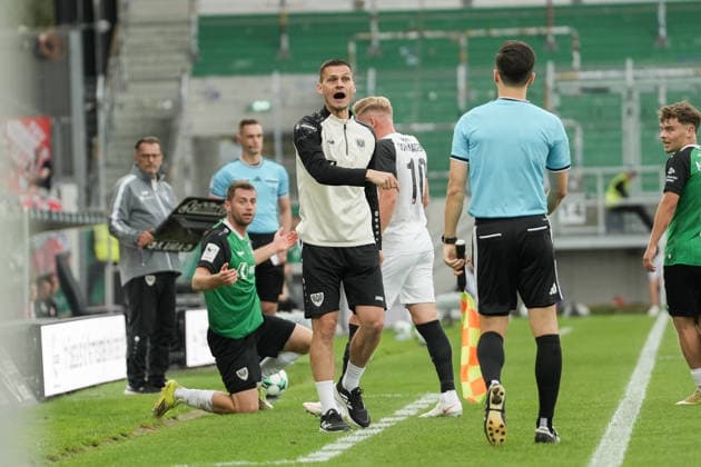 Germany 3rd Division 2026–2027, Matchday 4: SC Preußen Münster vs. TSV Havelse, Saturday, September 5, 2026, LVM Preußenstadion, Münster, North Rhine-Westphalia, Germany; Thomas Wörle, Head Coach, SC Preußen Münster Copyright: xMerlexKölkingx