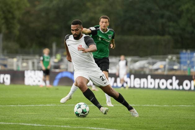 Germany 3rd Division 2026–2027, Matchday 4: SC Preußen Münster vs. TSV Havelse, Saturday, September 5, 2026, LVM Preußenstadion, Münster, North Rhine-Westphalia, Germany; Jesse Tugbenyo, TSV Havelse, 33 Copyright: xMerlexKölkingx