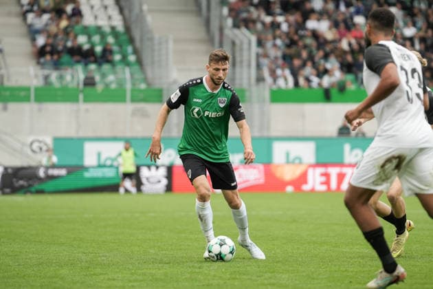 Germany 3rd Division 2026–2027, Matchday 4: SC Preußen Münster vs. TSV Havelse, Saturday, September 5, 2026, LVM Preußenstadion Münster, North Rhine-Westphalia, Germany; Philipp Maier, SC Preußen Münster, 26 Copyright: xMerlexKölkingx