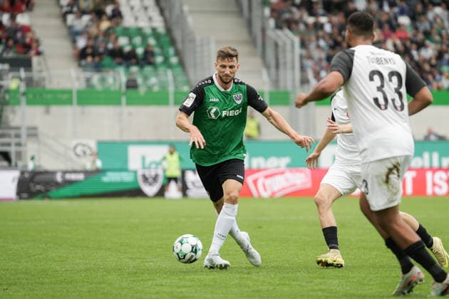 Germany 3rd Division 2026–2027, Matchday 4: SC Preußen Münster vs. TSV Havelse, Saturday, September 5, 2026, LVM Preußenstadion Münster, North Rhine-Westphalia, Germany; Philipp Maier, SC Preußen Münster, 26 Copyright: xMerlexKölkingx