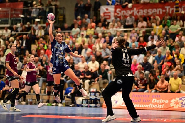 Handball I Women I 2026–2027 Season I Bundesliga I Matchday 2 I Buxtehuder SV vs. HC Leipzig I September 5, 2026; Paula Mews scored 9 goals, Buxtehuder Sportverein vs. Janine Fleischer scored 44, HC Leipzig, Buxtehude, Halle Nord, New Lower Saxony, Germany Copyright: xLobeca FelixxWeißbergx