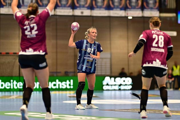 Handball I Women I 2026–2027 Season I Bundesliga I Matchday 2 I Buxtehuder SV vs. HC Leipzig I September 5, 2026 Ruslana Litvinov 81, Buxtehuder Sportverein, Buxtehude, Halle Nord, Lower Saxony, Germany Copyright: xLobeca FelixxWeißbergx
