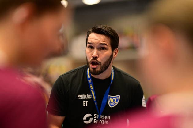Handball I Women I 2026–2027 Season I Bundesliga I Matchday 2 I Buxtehuder SV vs. HC Leipzig I September 5, 2026 Erik Töpfer HC Leipzig Buxtehude Halle Nord New Lower Saxony Germany Copyright: xLobeca FelixxWeißbergx