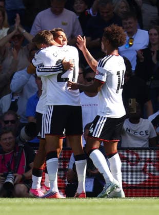 Fulham v Crystal Palace English Premier League, Craven Cottage, London, 05 09 2026 Josh King (24) of Fulham celebrates scoring Fulham s first goal during the Premier League home game against Crystal Palace at Craven Cottage London Craven Cottage London GBR, UK NEWSPAPERS OUT Copyright: xMarkxGreenwoodx