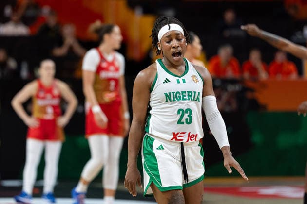 Ezinne Kalu, Nigeria, 23, disappointed; Disappointment, GER, Nigeria vs. Hungary, Basketball, 2026 FIBA Women’s World Cup, Group Stage, Matchday 2, September 5, 2026, GER, Nigeria vs. Hungary, Basketball, 2026 FIBA Women’s World Cup, Group Stage, Matchday 2, September 5, 2026, Berlin Copyright: xEibner-Pressefoto MaxxVincenx EP_MVN