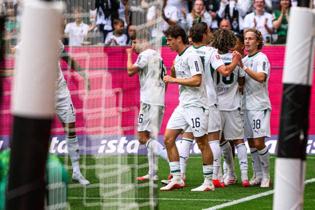 MOENCHENGLADBACH, GERMANY - 5 SEPTEMBER, 2026: Hugo Bolin - The 1.Bundesliga match Borussia Moenchengladbach vs. SV Elversberg at Borussia-Park.  Copyright: xVitaliixKliuievx