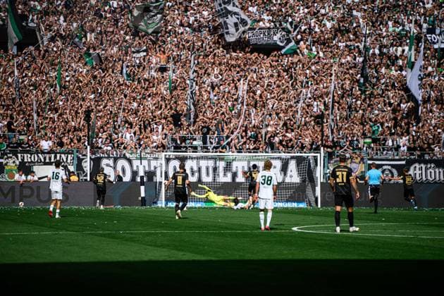 MOENCHENGLADBACH, GERMANY - 5 SEPTEMBER, 2026: - The 1.Bundesliga match Borussia Moenchengladbach vs. SV Elversberg at Borussia-Park.  Copyright: xVitaliixKliuievx