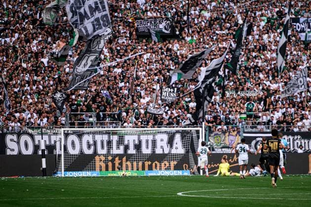 MOENCHENGLADBACH, GERMANY - 5 SEPTEMBER, 2026: - The 1.Bundesliga match Borussia Moenchengladbach vs. SV Elversberg at Borussia-Park.  Copyright: xVitaliixKliuievx