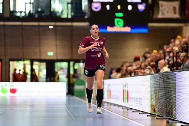 Handball I Women I 2026–2027 Season I Bundesliga I Matchday 2 I Buxtehuder SV vs. HC Leipzig I September 5, 2026 Lilly Glimm 22, HC Leipzig Buxtehude Halle Nord Neu Lower Saxony Germany Copyright: xLobeca FelixxWeißbergx