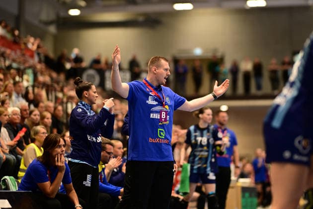 Handball I Women I 2026–2027 Season I Bundesliga I Matchday 2 I Buxtehuder SV vs. HC Leipzig I September 5, 2026 Jonas Schlender Buxtehuder Sportverein Buxtehude Halle Nord New Lower Saxony Germany Copyright: xLobeca FelixxWeißbergx