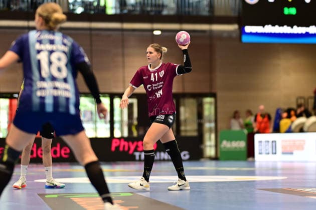 Handball I Women I 2026–2027 Season I Bundesliga I Matchday 2 I Buxtehuder SV vs. HC Leipzig I September 5, 2026 Wiebke Meyer 41, HC Leipzig Buxtehude Halle Nord Neu Lower Saxony Germany Copyright: xLobeca FelixxWeißbergx