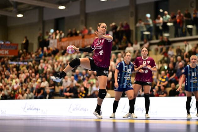 Handball I Women I 2026–2027 Season I Bundesliga I Matchday 2 I Buxtehuder SV vs. HC Leipzig I September 5, 2026 Marlene Tucholke 23, HC Leipzig Buxtehude Halle Nord New Lower Saxony Germany Copyright: xLobeca FelixxWeißbergx