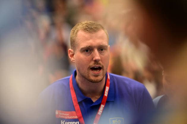 Handball I Women I 2026–2027 Season I Bundesliga I Matchday 2 I Buxtehuder SV vs. HC Leipzig I September 5, 2026 Jonas Schlender Buxtehuder Sportverein Buxtehude Halle Nord New Lower Saxony Germany Copyright: xLobeca FelixxWeißbergx