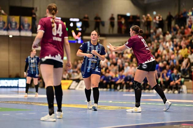 Handball I Women I 2026–2027 Season I Bundesliga I Matchday 2 I Buxtehuder SV vs. HC Leipzig I September 5, 2026 Carina Senel 45, Buxtehuder Sportverein, Buxtehude, Halle Nord, New Lower Saxony, Germany Copyright: xLobeca FelixxWeißbergx